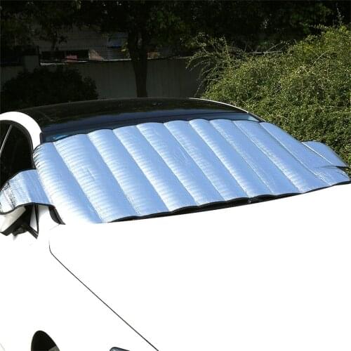 Practical Car Windscreen Cover Anti Ice Snow Frost Shield Dust Protection Heat Sun Shade Ideally for Front Car Windshield