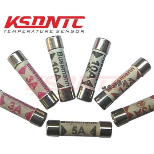 10pcs British Bussmann Fuses BS1362 6*25 Filling sand Riot Ceramic fuse 6x25mm 3A 5A 10A 13A