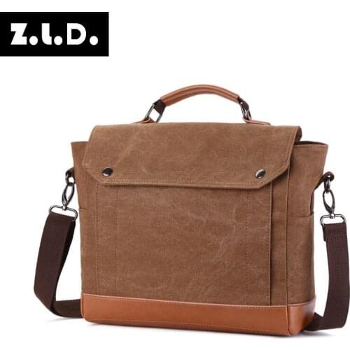 Factory Direct Sales New Canvas Bag, Business Travel Bag, Handbag, Briefcase, Computer Bag, Shoulder Messenger Bag Shoulder Bags