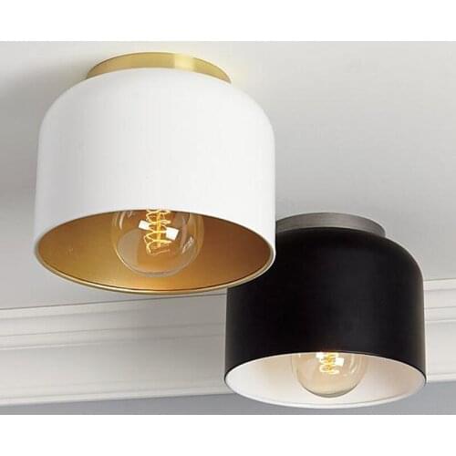New product light luxury Nordic minimalist modern ceiling lamp lobby oversized model room study lamp ceiling lamp