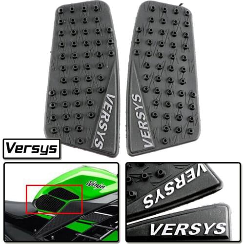 Protector Anti Slip Tank Pad Sticker Gas Knee Grip Traction Side Decal for Kawasaki VERSYS 650 VERSYS650 2015-2017