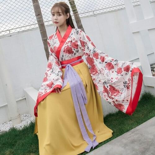 Sleeve waist length Ru skirt daily Han dynasty womens ancient style wide sleeve top Confucian skirt retro fashion suit
