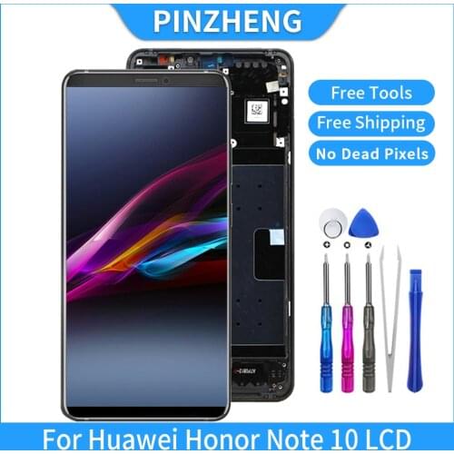 PINZHENG 6.95" LCD For Huawei Honor Note 10 LCD Display Touch Screen Digiziter Assembly Replacement For Honor Note 10 RVL-AL09
