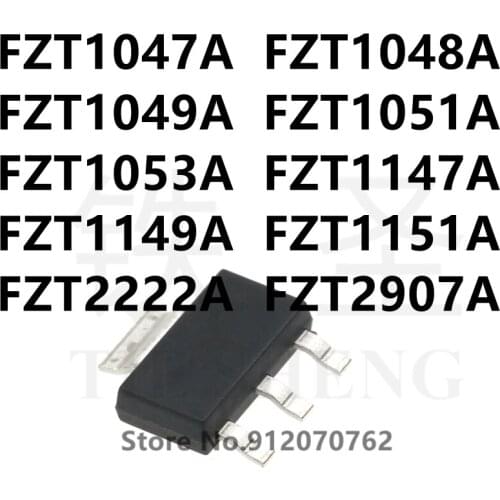 10PCS/LOT 100% new original FZT1047A FZT1048A FZT1049A FZT1051A FZT1053A FZT1147A FZT1149A FZT1151A FZT2222A FZT2907A SOT-223