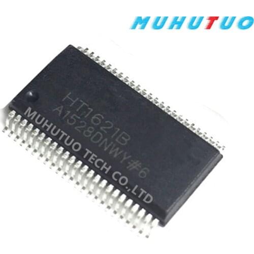 10PCS direct-insert HT1621B RAM mapped LCD driver chip IC patch SSOP48