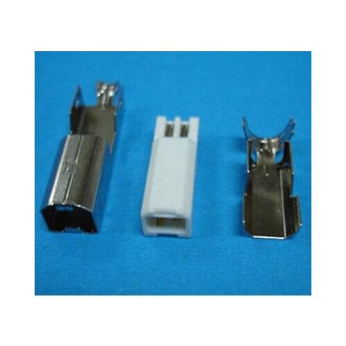 20Pcs USB Male Type-B Plug Connector Socket For DIY Plug