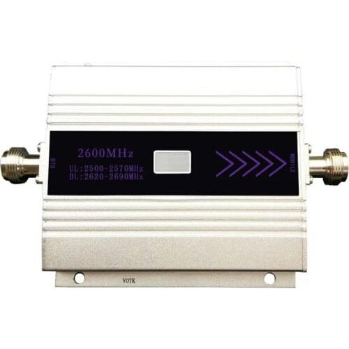 2600Mhz 4G LTE Cellular Signal Booster 4G (FDD Band 7) Cell phone Signal Repeater 65dB Mobile Amplifier