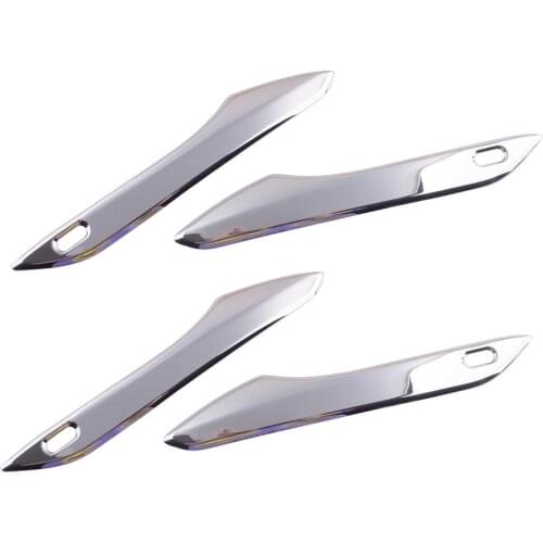 4Pcs Car Chrome Silver Door Handle Cover Trim ABS Decor Fit For Lexus NX200t NX300 NX300h 2015 2016 2017 2018 2019 2020 2021