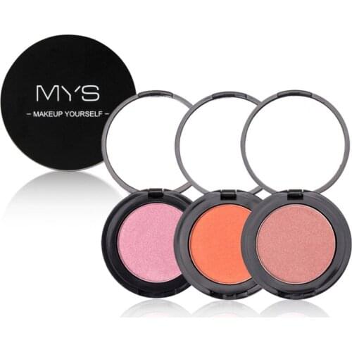 6 Color single blusher bronzer Powder pressed Foundation Makeup Cheek Blush Powder Face Makeup Blusher