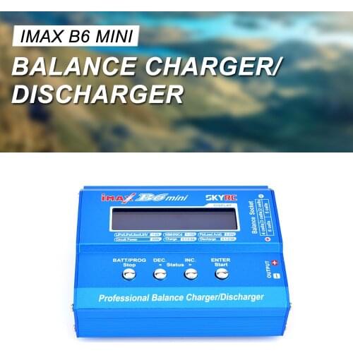 SKYRC iMAX B6 Mini 60W Balance Charger Discharger for 1-6S LiPo i-ion LiFe LiHV Nimh Nicd PB RC Drone Battery