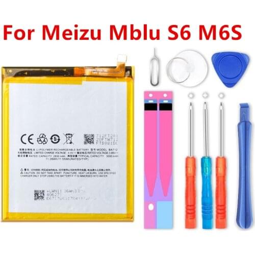 Chensuper Meizu M6s Phone Batteries