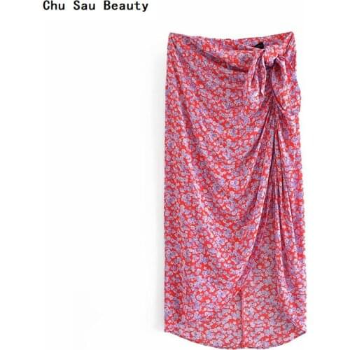 Chu Sau beauty Asymmetrical Skirts