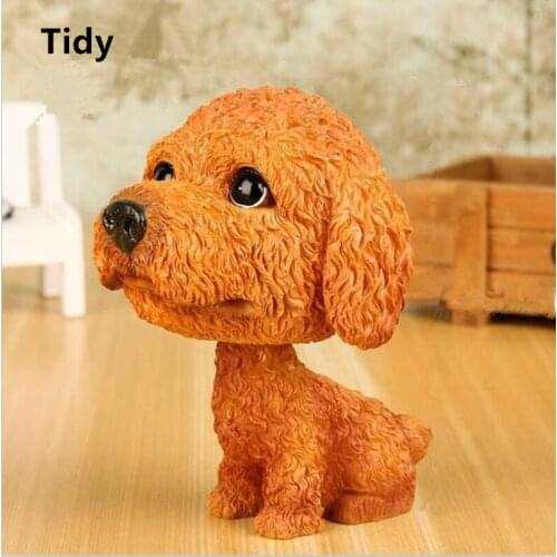 GSPSCN 2020 New Car 3D Cute Dogs Stickers Corgi Husky Shake Head Doll Dog Car Nodding Dog Internal Animal Creative Sticker