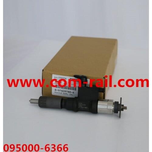 Common rail injector 095000-6366 original 8-97609788-6