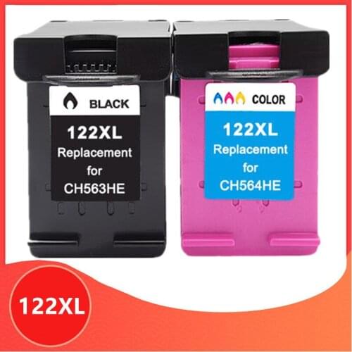 122XL Replacement for hp cartridge 122 xl for Deskjet 1510 2050 1000 1050 1050A 2000 2050A 2540 3000 3050 3052A printer