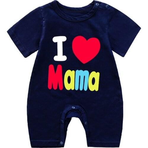 Summer Baby Rompers Short Sleeve Newborn Infant Baby Boy Girl One-pieces Fashion Cartoon Jumpsuit Toddler Clothing