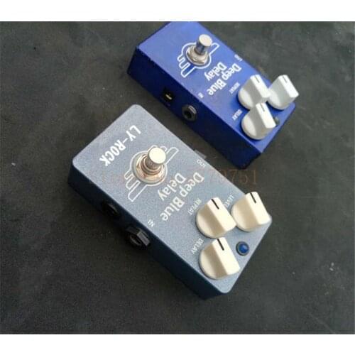 LY-ROCK guitar handmade crazy professor deep blue delay stompbox