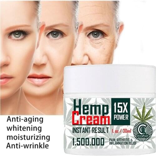 Natural Hemp Ointment 1,500,000MG Soothes And Moisturizes The Skin Extract Maximum Strength Muscle Joint&Arthritis Relief Cream