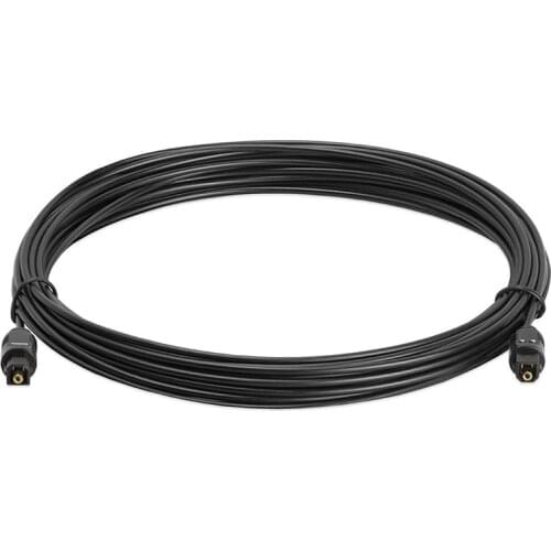 New Gold Plated Digital Audio Optical Optic Fiber Cable Toslink SPDIF Cord