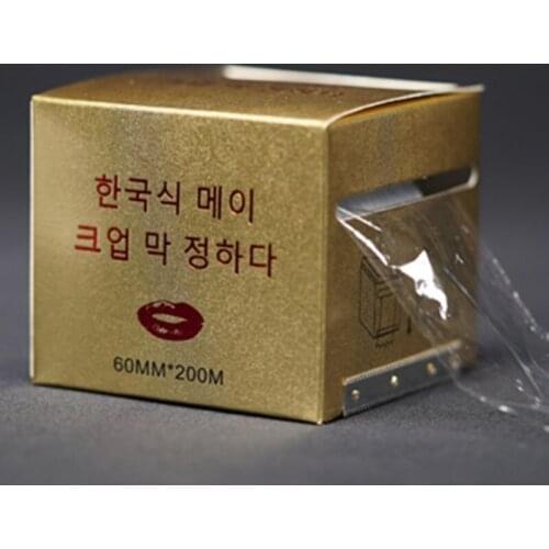 Disposable Eyebrow Tattoo Plastic Wrap Preservative Film For Professional Eyebrow Lips Permanent Make Up Supplies Wrap