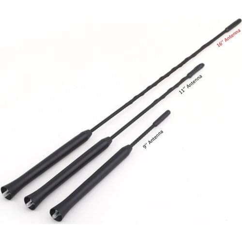 OEM 16inch Screw in AM/FM Roof Antenna Whip Mast Radio Aerials Auto Vehicle Car Antenna High Quality for BMW for Toyota VW Dodge