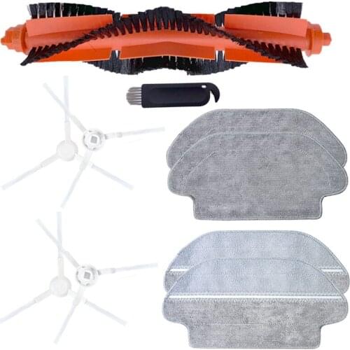 Main Brush Side Brush Mop Cloth for Xiaomi Mijia STYJ02YM Mi Mop Pro for Viomi V2 PRO V3 SE V-RVCLM21B