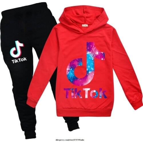 Boys Girls Sport Clothes Set for Baby Girl Boy Tik Tok Impostor Hoodied T Shirt Pants Tracksuit Children Suits Kids Clothing