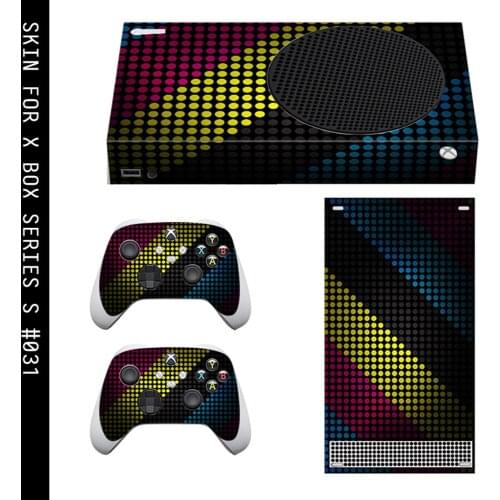 Yuan Style Xbox Series S Skin Sticker for Console & 2 Controllers Decal Vinyl Protective Skins Style 1