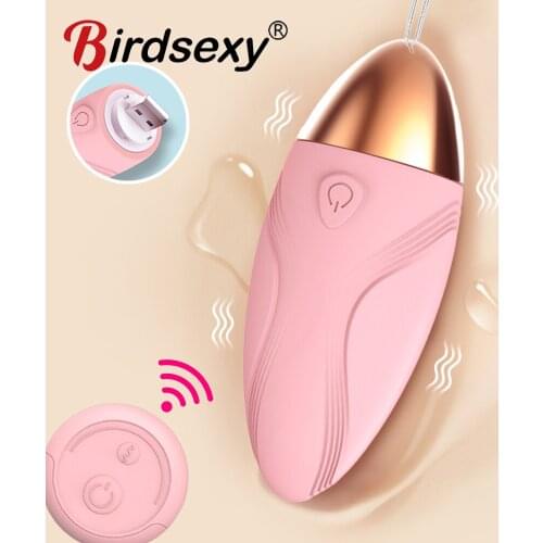 Kegel Exerciser 10cm Wireless Jump Egg Vibrator Egg Remote Control Body Massager for Women Adult Sex Toy Sex Product lover games