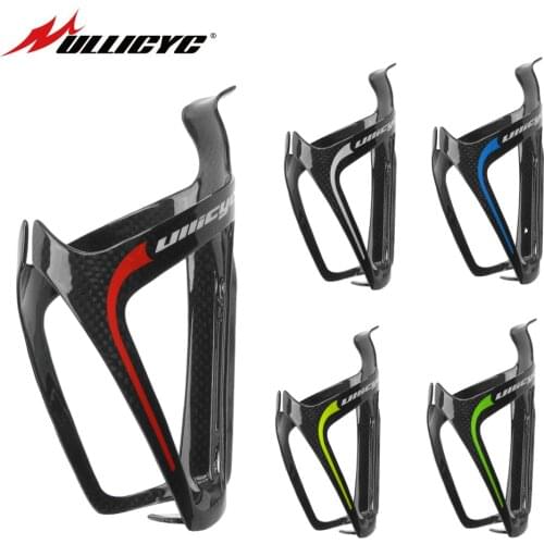 Ullicyc Carbon Bicycle Drink Cup Carrier Rack 3K Outdoors Mountain/Road Bicycle Water Bottle Holder Bracket Bike Accessories