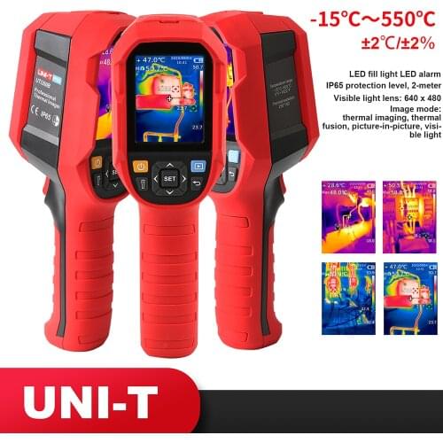 UNI-T UTi85A UTi165A UTi260B Industrial Infrared Thermal Imager Power Equipment/Air Conditioning Temperature Screening,New