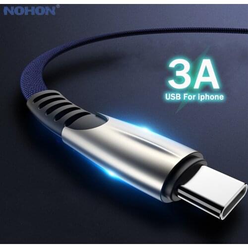 1 2 3 M 3A USB Type C Fast Charging Cable For Samsung S10 S9 S8 Xiaomi Redmi Huawei Mobile Phone Origin Charger Data Wire Cord