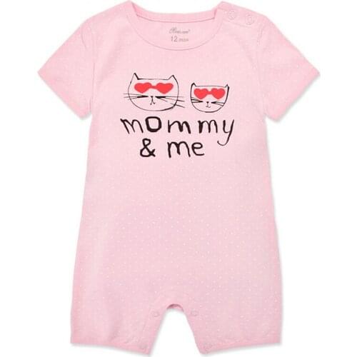 Y479 Baby summer new cotton baby clothes short - sleeved shorts briefs newborn baby summer clothes