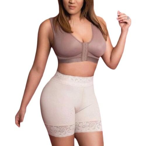 Women Lace Sexy Shorts PostpartumTummy Control Shapewear Slimming Fajas Butt Lifter