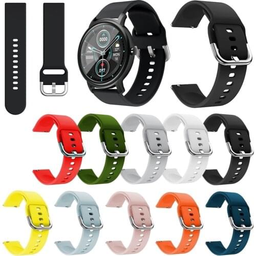 20 mm Replacement Watchbands For Xiaomi Mibro Air Smart Watch Accessories Fashion Silicone Sport Wrist Bands Women Men Strap