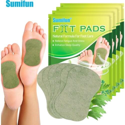 24pcs Wormwood Foot Patch Detoxification Pain Relieving Plaster Relieve Stress Help Sleeping Weight Loss Body Slimming Pad Detox