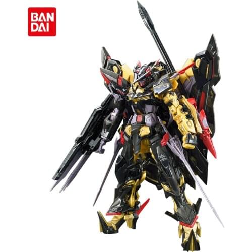 Bandai Assembled Gundam Anime Model RG 1/144 RG24 Astray Gold Frame Amatsu Mina Action Figure Robot Decoration Toy Gift