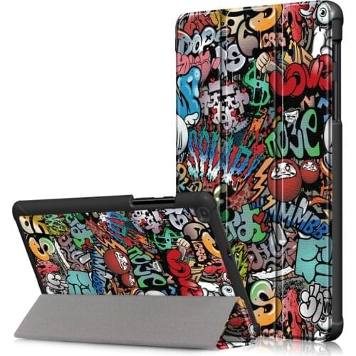 Tab A 8.0 T290 T295 T297 pu Leather Magnetic Case cover for Samsung Galaxy Tab A 8.0 2019 SM-T290 SM-T295 SM- T297 Tablet #S