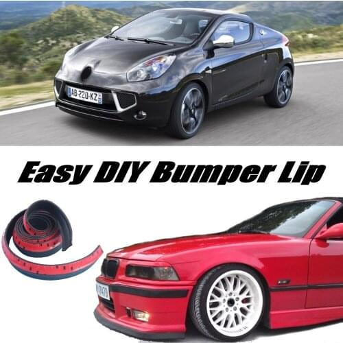 Bumper Lip Deflector Lips For Renault Wind Front Spoiler Skirt For Car Tuning / Body Kit / Strip