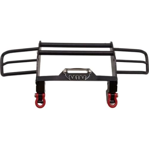For 1/10 Ford Bronco Metal Front Bumper Anti-collision Protective Bar for 1/10 Ford Bronco TRX-4 RC Car Modification Parts