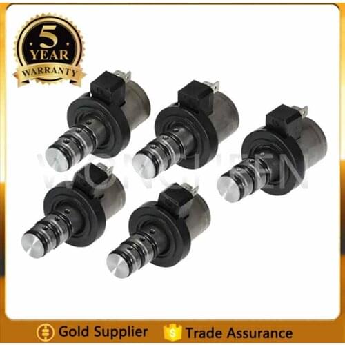 5Pcs MD758981 Top Transmission Shift EPC Solenoid Valve For Mitsubishi Hyundai Kia Model F4A41 F4A42 F4A51 F5A51 V4A51 R4A51