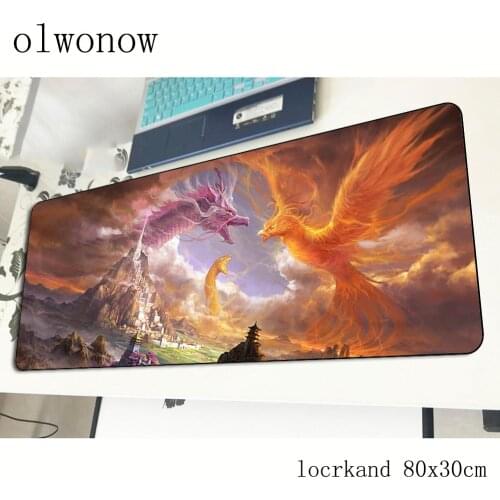 Fantasy Dragon pad mouse Aestheticism computer gamer mouse pad 800x300x2mm padmouse Indie Pop mousepad ergonomic office mats
