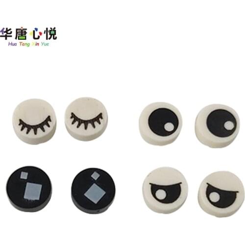 MOC City Series Eyes Different Color States Model Toy Suitable For Children Building Block Cultivate Interest Decorations Cities