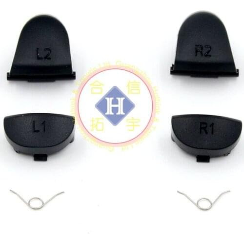 HOTHINK L1 L2 R1 R2 with springs Trigger Buttons Repair Parts For Play Station 4 PS4 Controller JDM-001 JDM-010 JDM-011