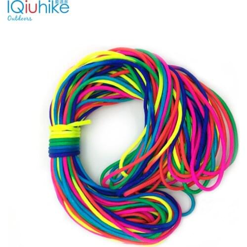 IQiuhike 31Meter Colorful Paracord 550 Parachute Cord Lanyard outdoor paracord 7 Strand Climbing Camping survival equipment