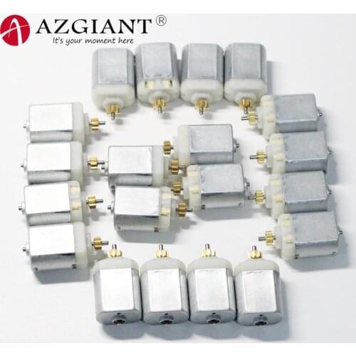 AZGIANT 20pcs 9T small FC280 130 car door lock motor for Ford Mazda volvo land rover jaguar micro DC carbon brush motor80