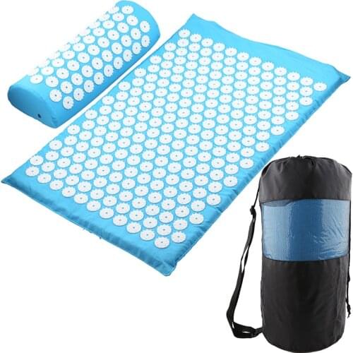 Massager Cushion Massage Yoga Mat Acupressure Relieve Stress Back Body Pain Spike Mat Acupuncture Mat WB 033