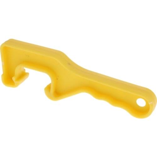 Multi Opener Bottle Handy Anti-slip Bottle Lid Opener Twist Tool Yellow