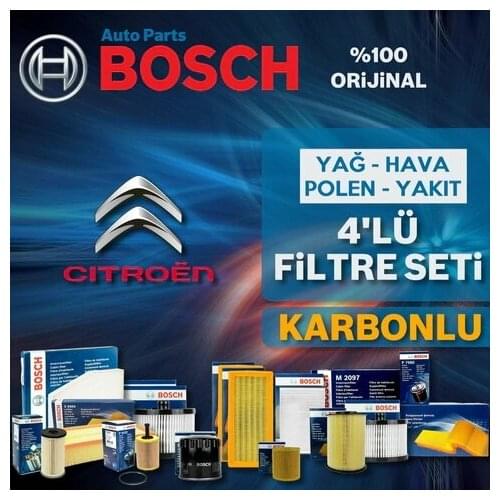 For Citroen Berlingo 1.9 Diesel Bosch Filter Care Set 2002-2008