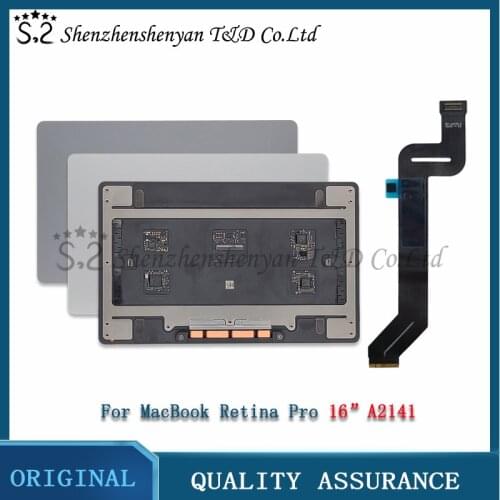New Touchpad for Macbook Pro Retina 16 "A2141 Trackpad Touchpad Space Gray Gray / Silver Color EMC 3347 Late 2019 year